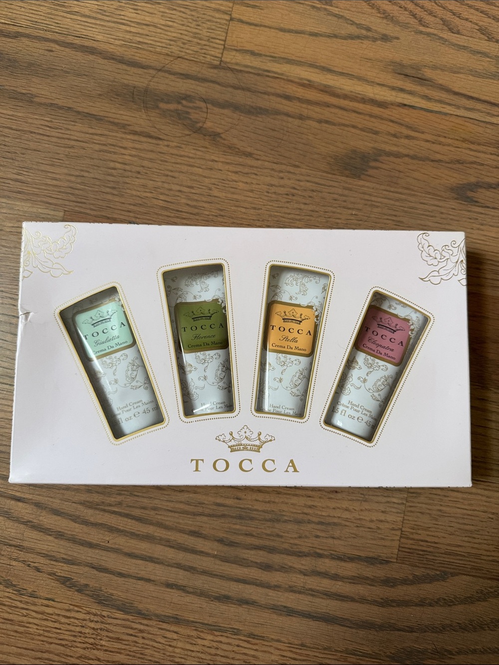 Tocca Four-Piece Hand Cream Set